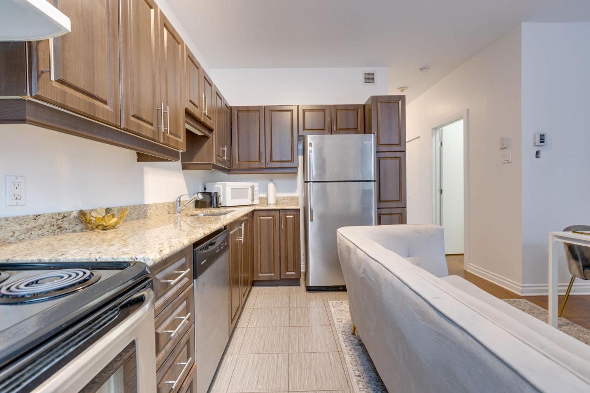Апартаменты M11 - Stylish & Cozy 2Bdr In Plateau Монреаль Экстерьер фото